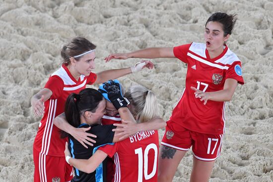 Russia Beach Soccer Women Intercontinental Cup Russia - US