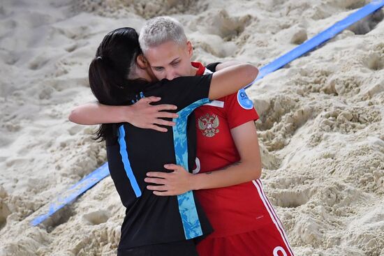 Russia Beach Soccer Women Intercontinental Cup Russia - US