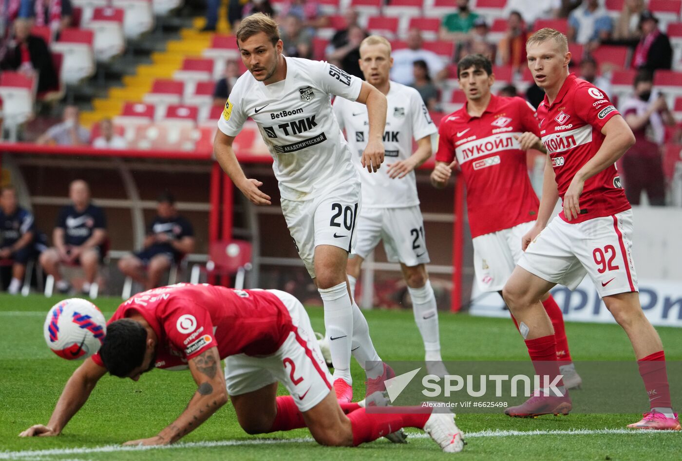 Russia Soccer Premier-League Spartak - Ural