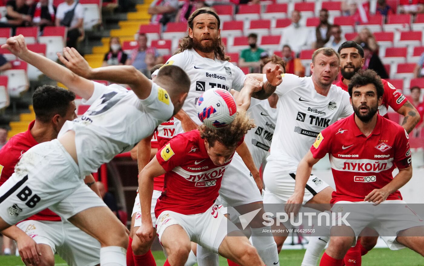 Russia Soccer Premier-League Spartak - Ural