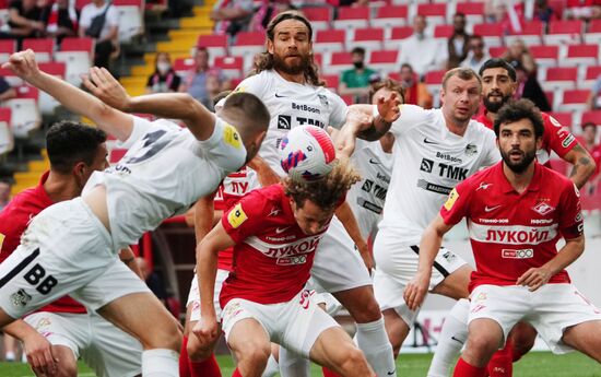 Russia Soccer Premier-League Spartak - Ural