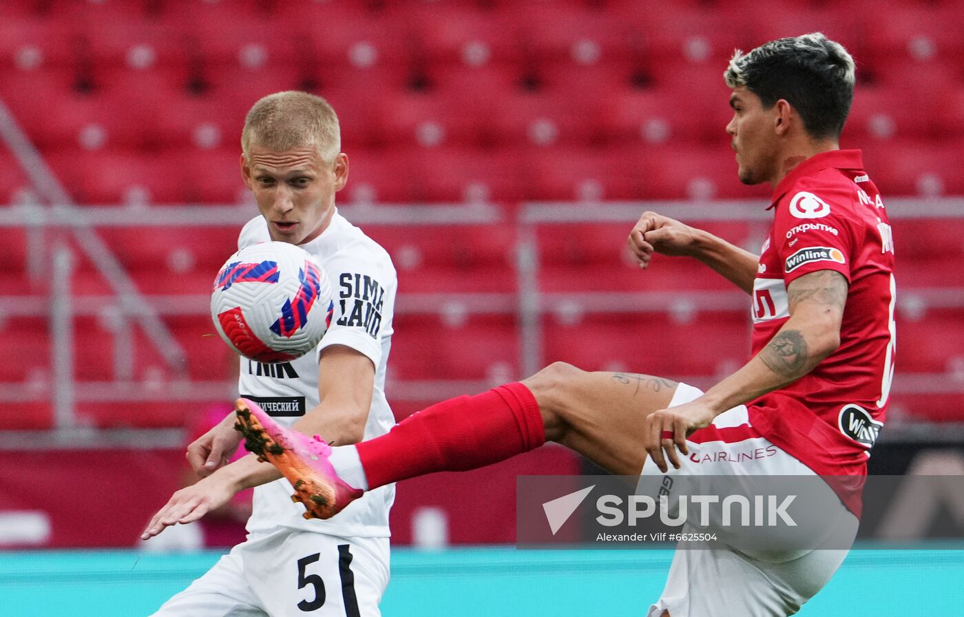 Russia Soccer Premier-League Spartak - Ural