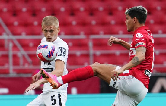 Russia Soccer Premier-League Spartak - Ural