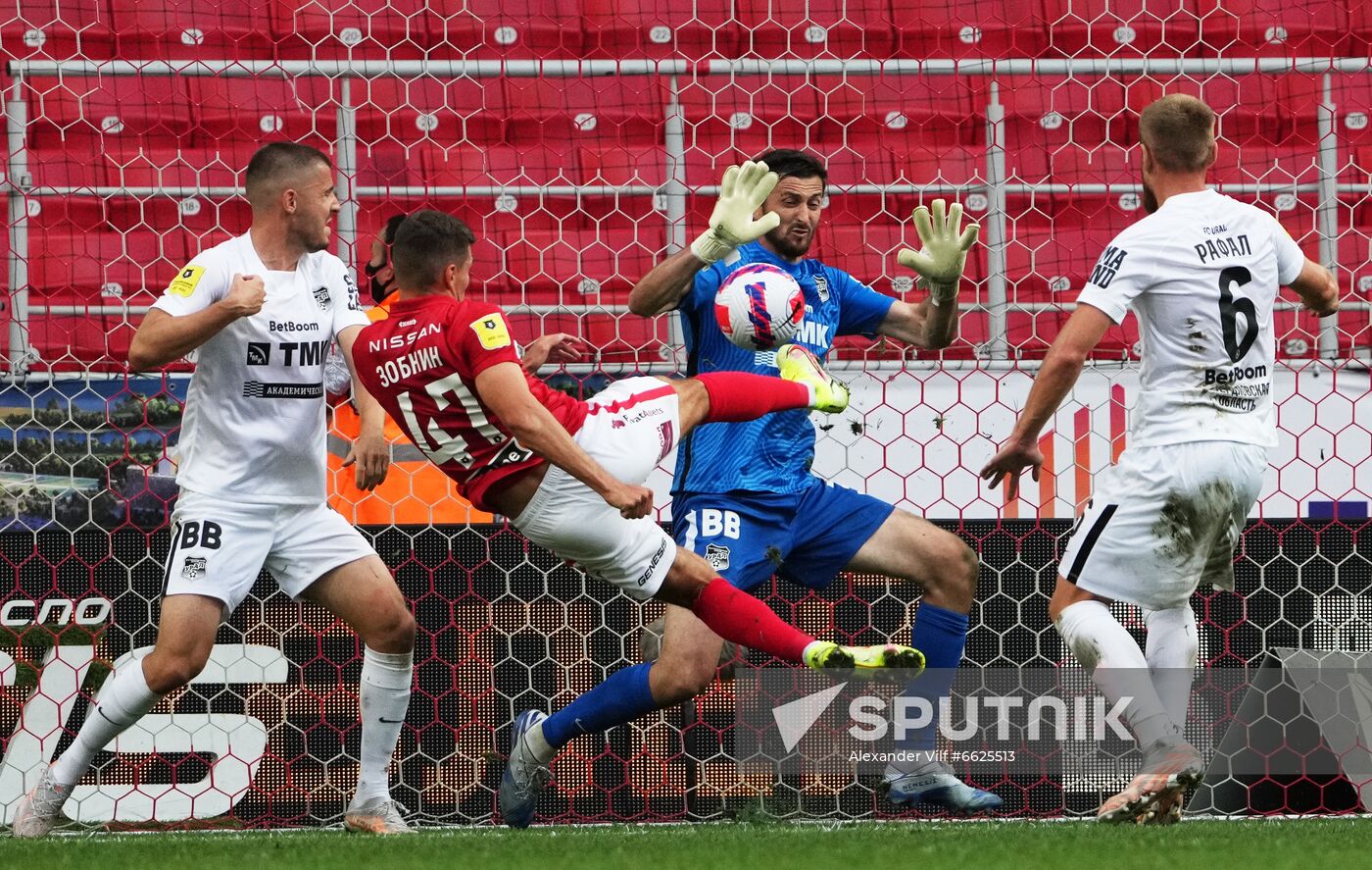 Russia Soccer Premier-League Spartak - Ural