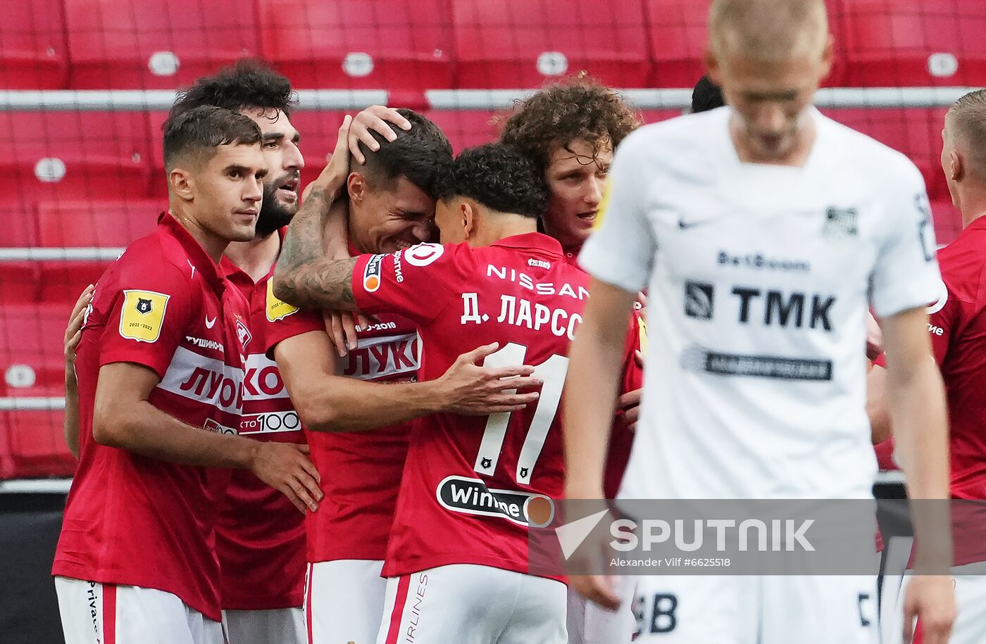 Russia Soccer Premier-League Spartak - Ural