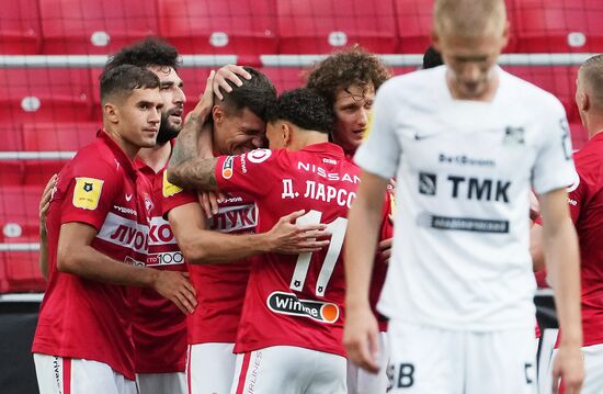 Russia Soccer Premier-League Spartak - Ural