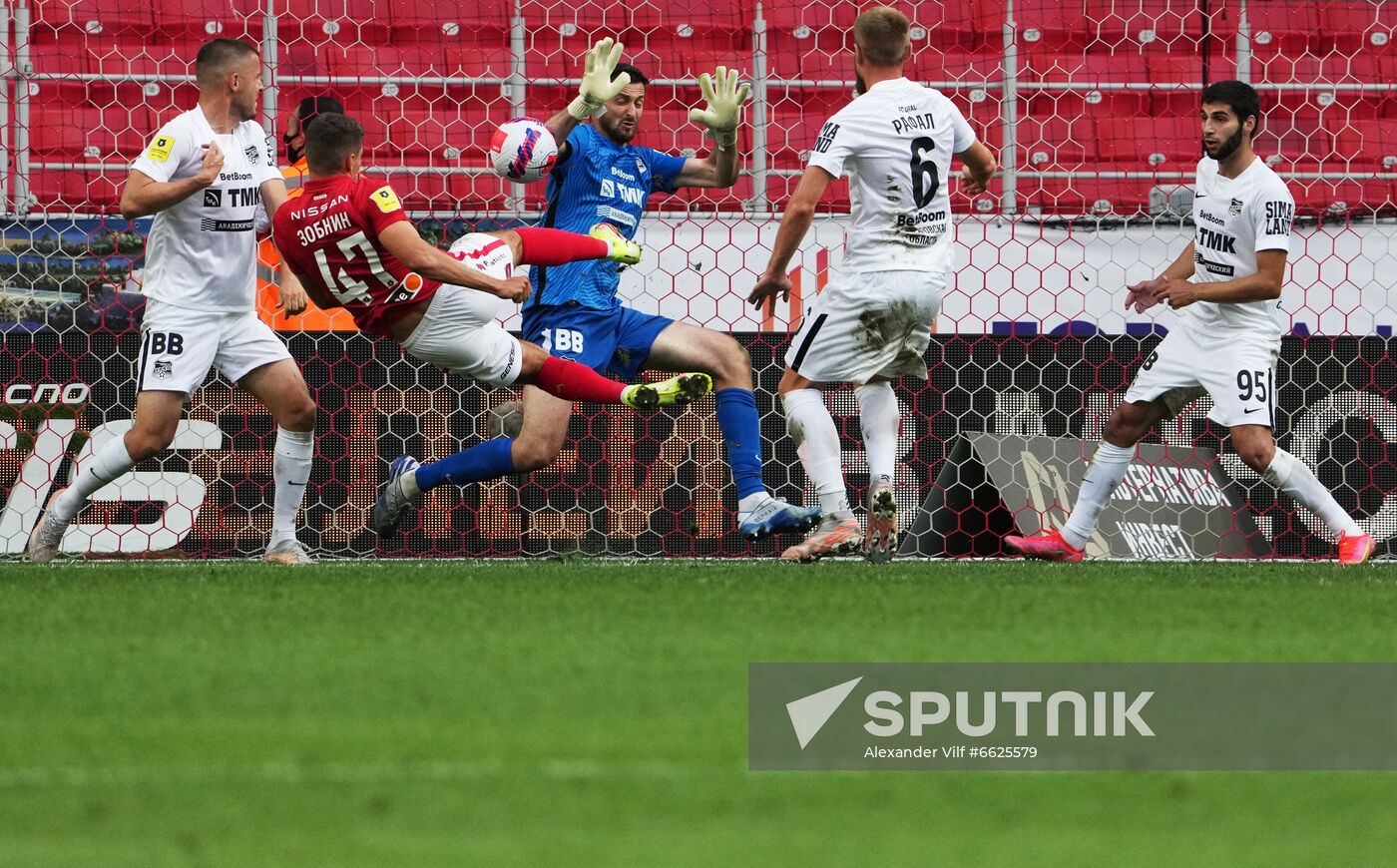 Russia Soccer Premier-League Spartak - Ural