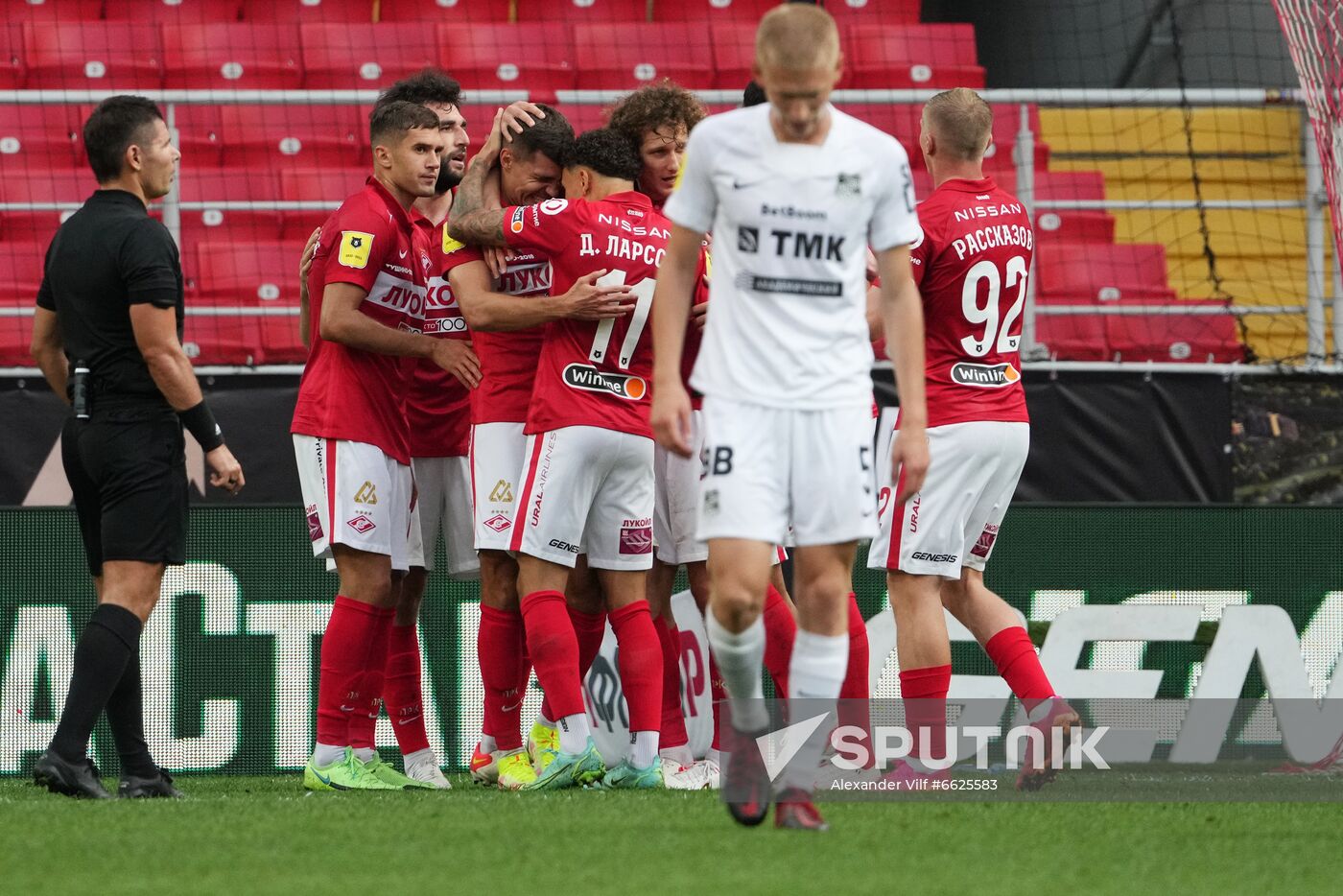 Russia Soccer Premier-League Spartak - Ural