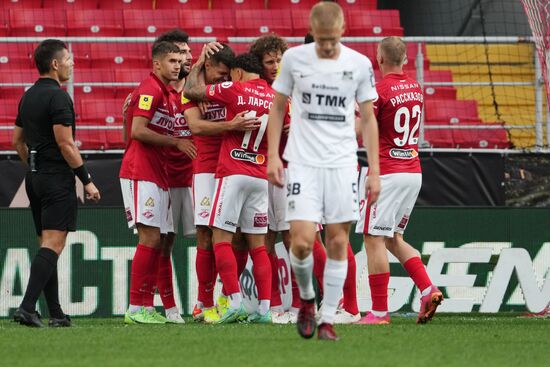 Russia Soccer Premier-League Spartak - Ural