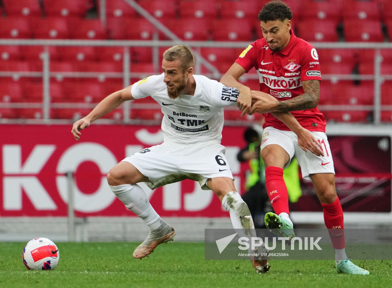 Russia Soccer Premier-League Spartak - Ural