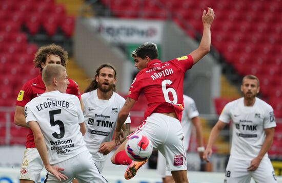 Russia Soccer Premier-League Spartak - Ural