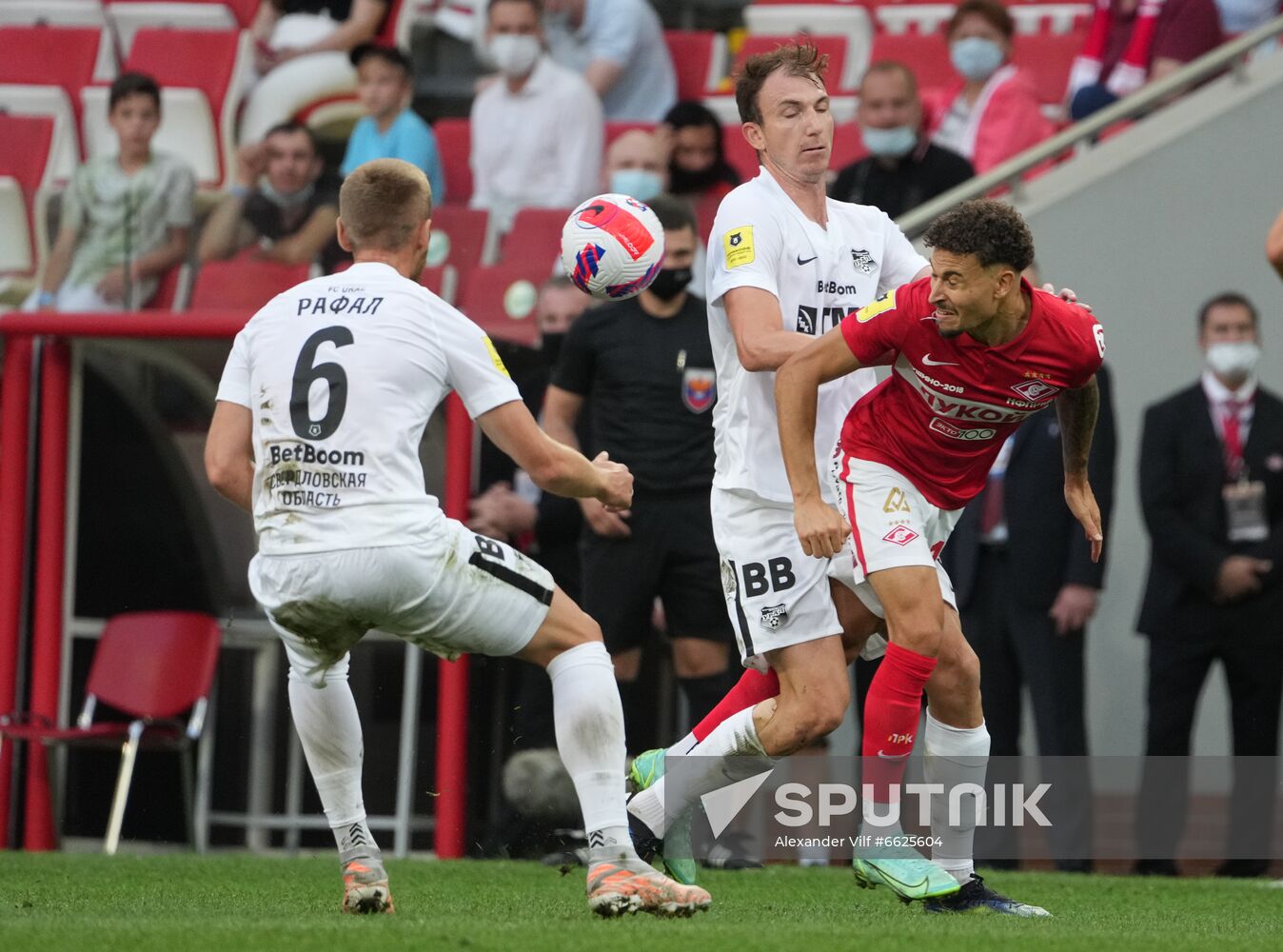 Russia Soccer Premier-League Spartak - Ural