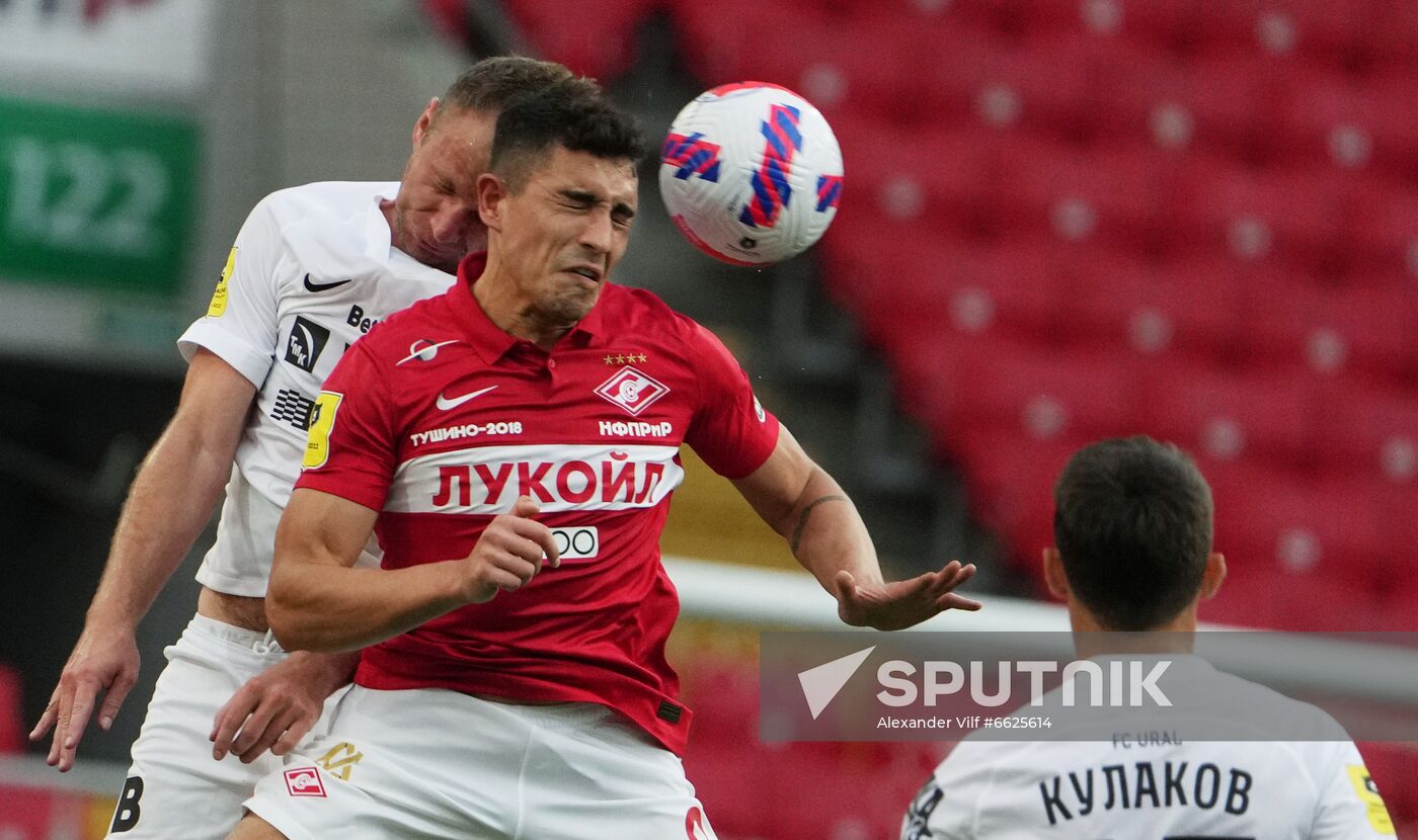 Russia Soccer Premier-League Spartak - Ural