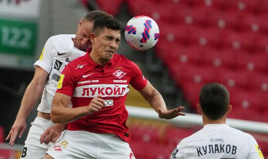 Russia Soccer Premier-League Spartak - Ural