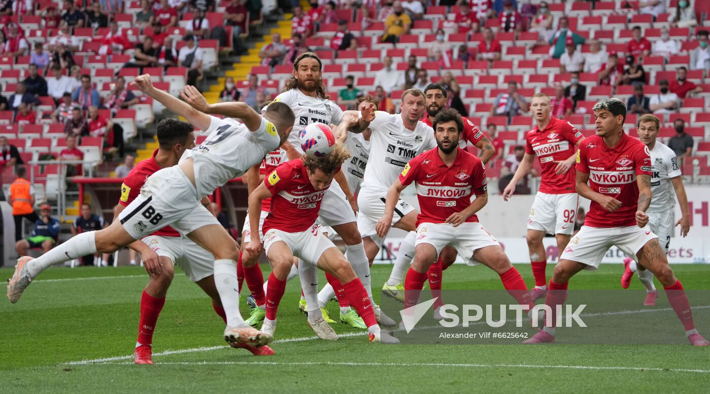 Russia Soccer Premier-League Spartak - Ural