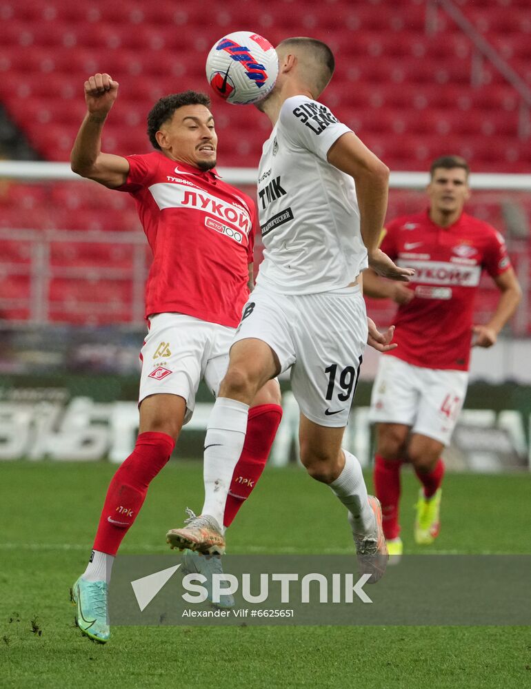 Russia Soccer Premier-League Spartak - Ural