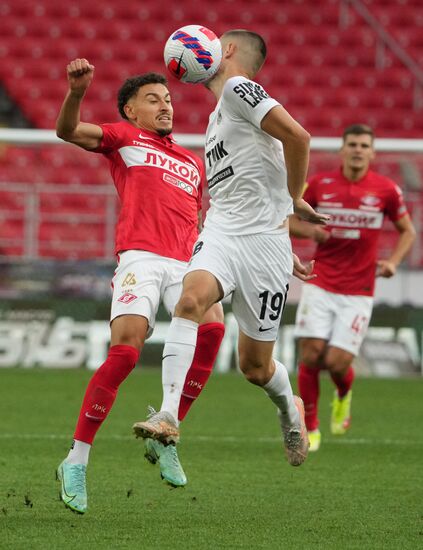 Russia Soccer Premier-League Spartak - Ural