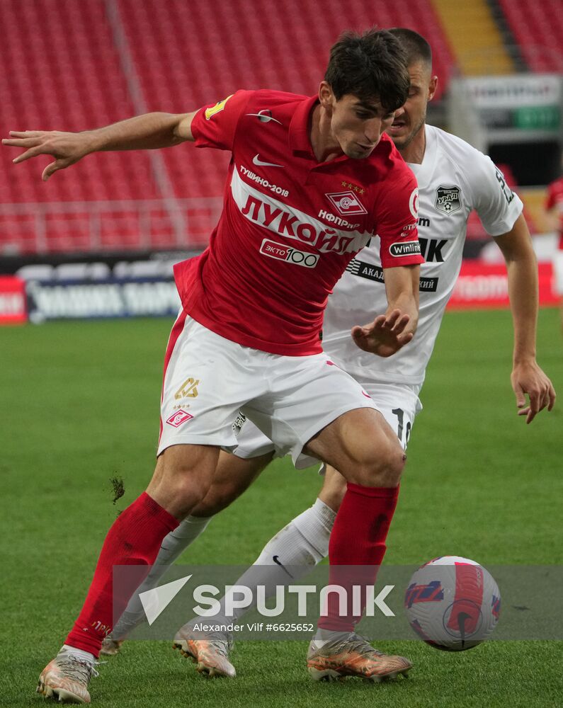 Russia Soccer Premier-League Spartak - Ural