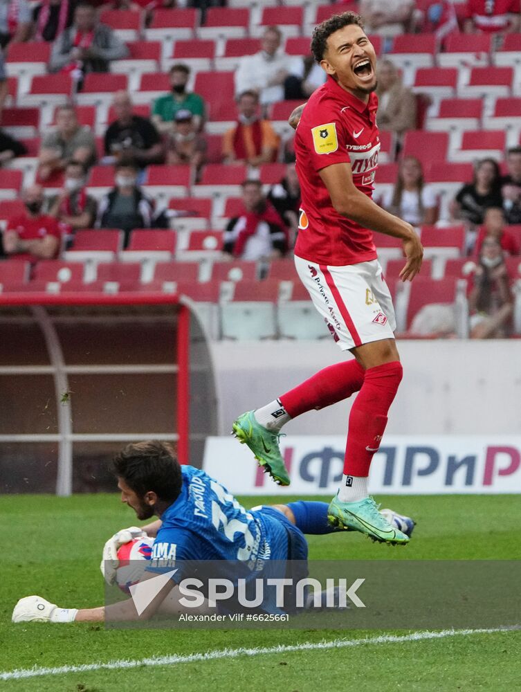 Russia Soccer Premier-League Spartak - Ural