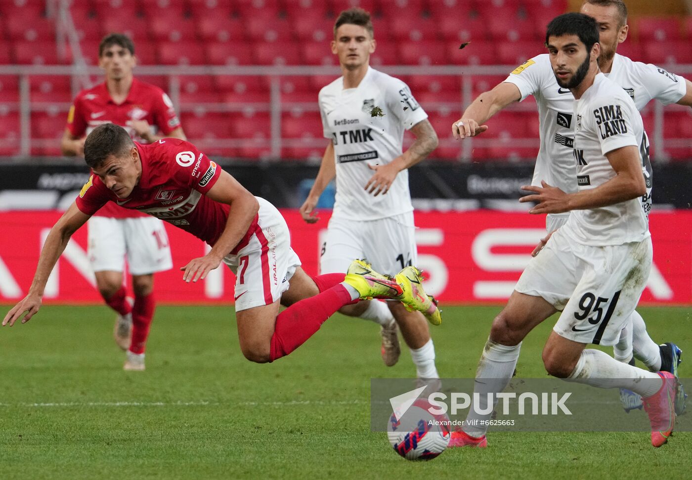 Russia Soccer Premier-League Spartak - Ural