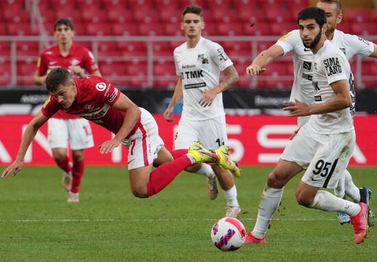 Russia Soccer Premier-League Spartak - Ural