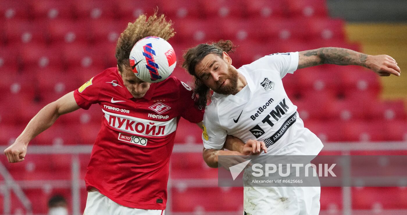 Russia Soccer Premier-League Spartak - Ural