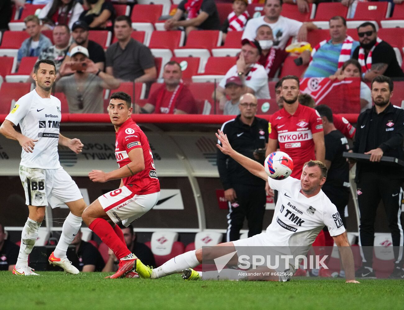 Russia Soccer Premier-League Spartak - Ural