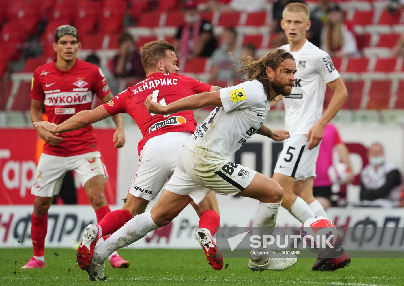 Russia Soccer Premier-League Spartak - Ural