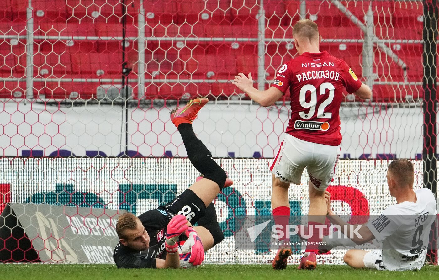 Russia Soccer Premier-League Spartak - Ural