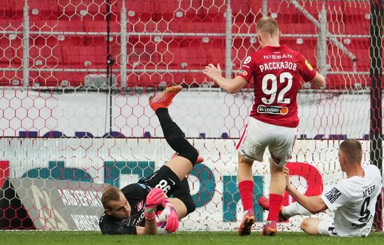 Russia Soccer Premier-League Spartak - Ural