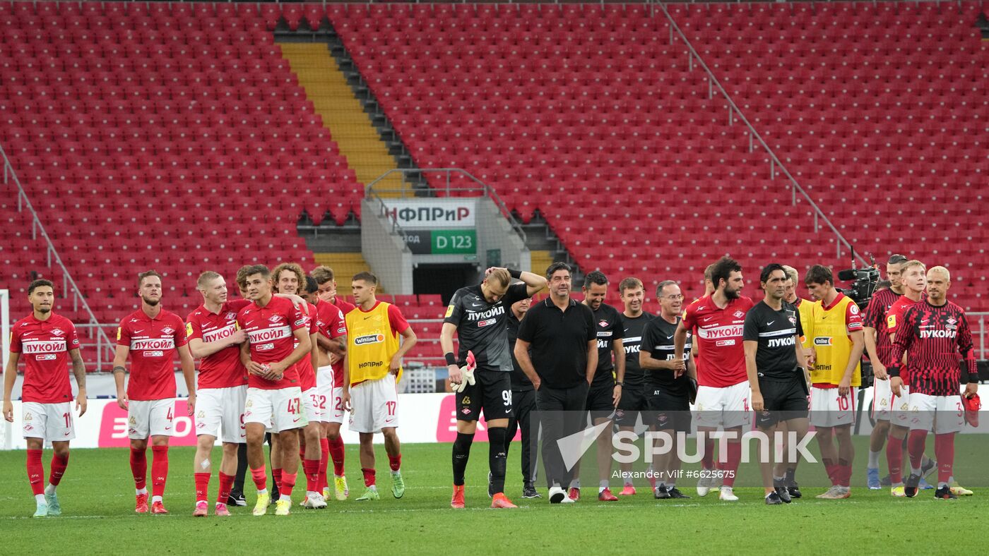 Russia Soccer Premier-League Spartak - Ural