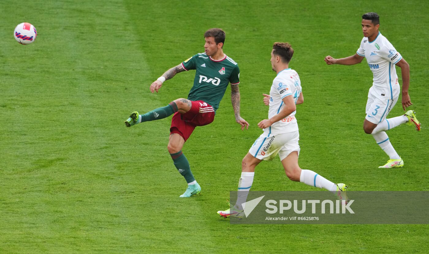 Russia Soccer Premier-League Lokomotiv - Zenit