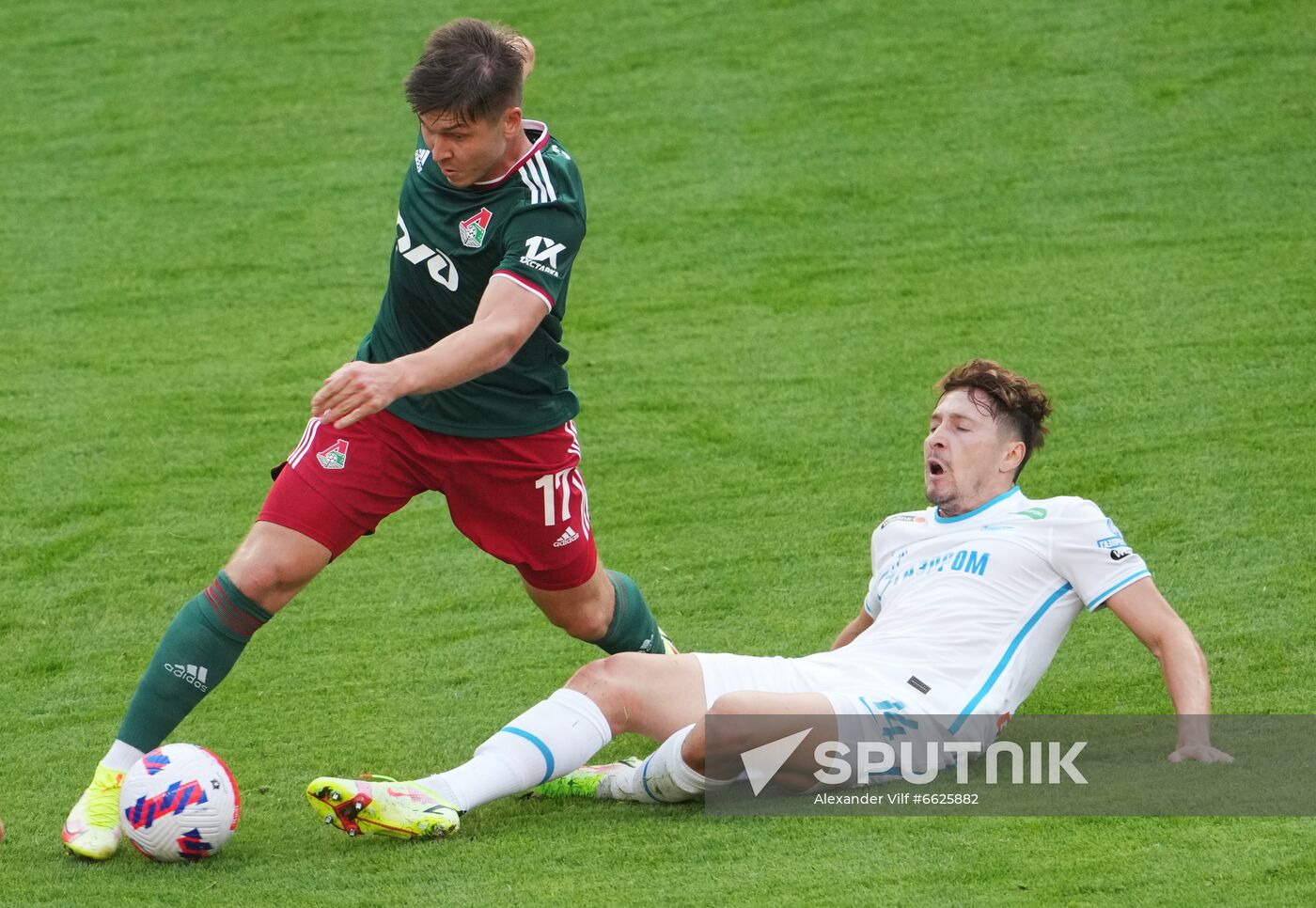 Russia Soccer Premier-League Lokomotiv - Zenit