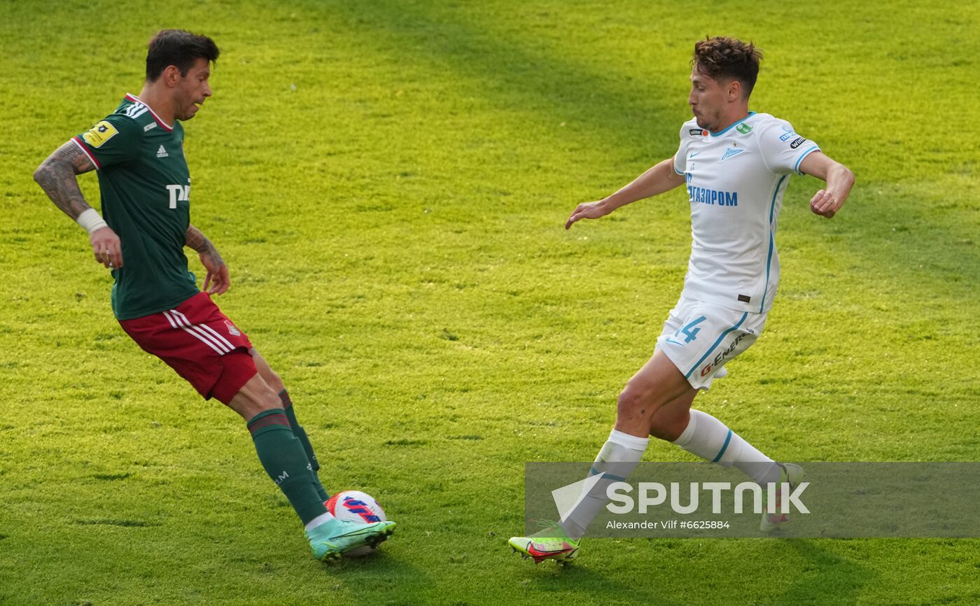 Russia Soccer Premier-League Lokomotiv - Zenit