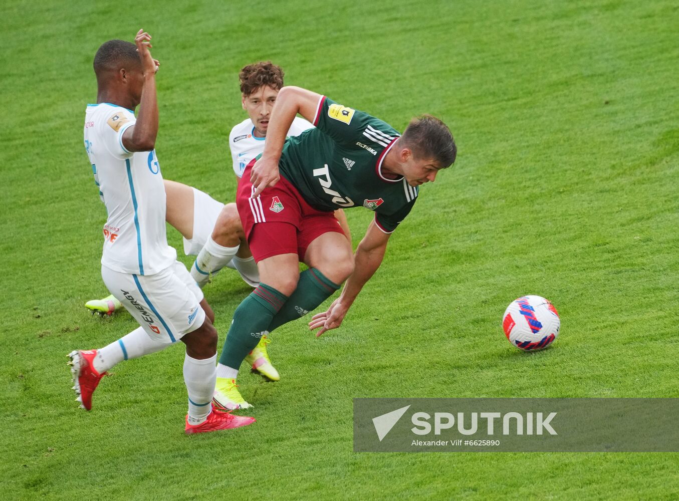 Russia Soccer Premier-League Lokomotiv - Zenit