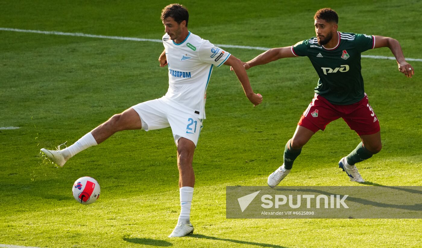Russia Soccer Premier-League Lokomotiv - Zenit