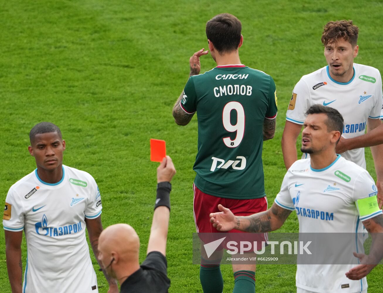 Russia Soccer Premier-League Lokomotiv - Zenit