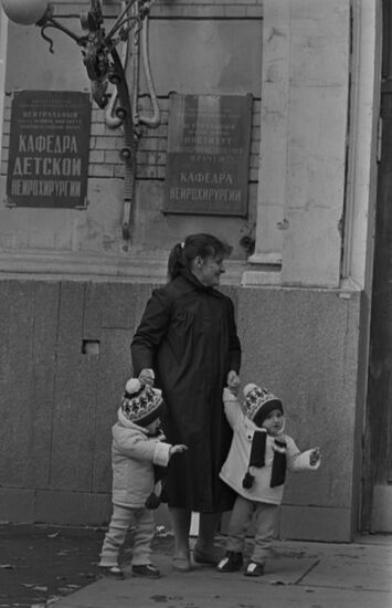 Separated conjoined twins Vilija and Vitalija Tamuleviciute