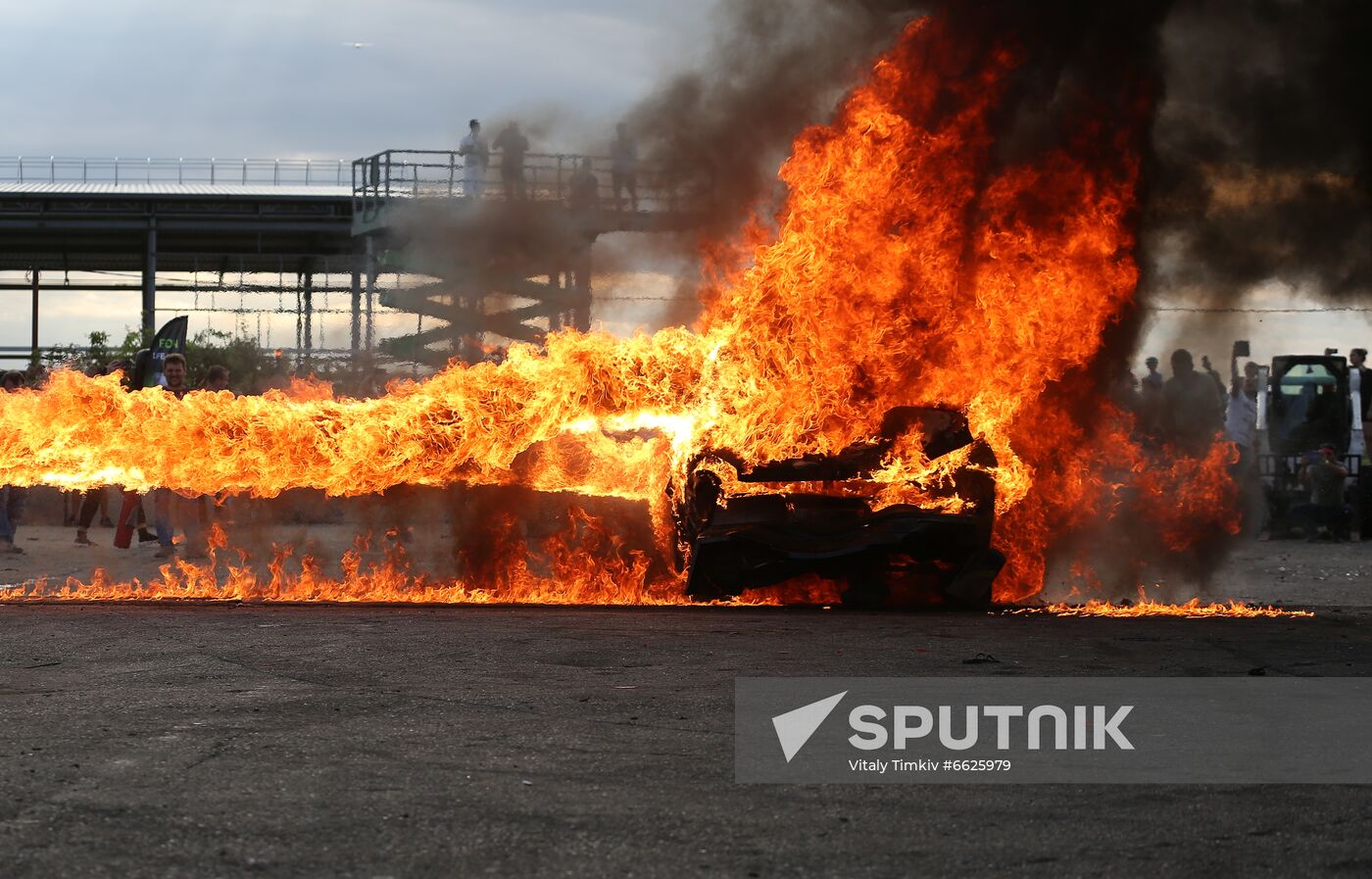 Smash-up derby near Krasnodar