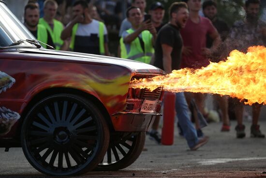 Smash-up derby near Krasnodar