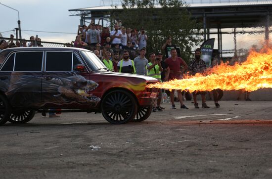 Smash-up derby near Krasnodar