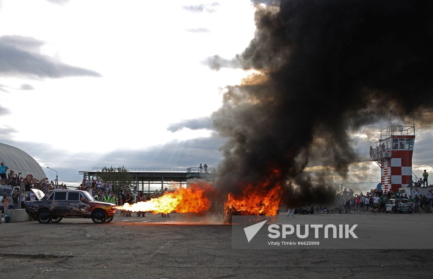 Smash-up derby near Krasnodar