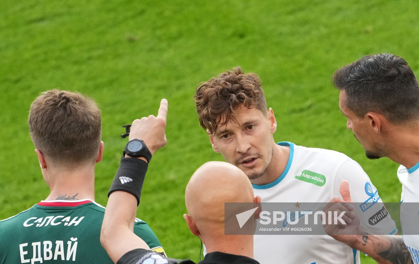 Russia Soccer Premier-League Lokomotiv - Zenit
