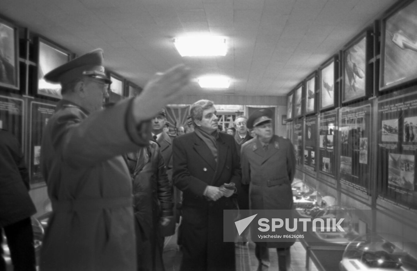 French Minister of Defense Jean-Pierre Chevenement visits USSR