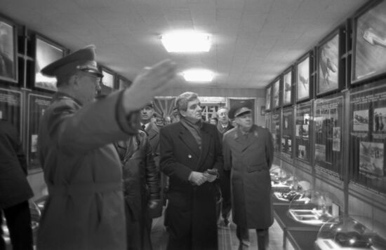 French Minister of Defense Jean-Pierre Chevenement visits USSR
