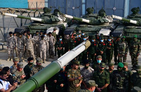 Russia Army Games Draw