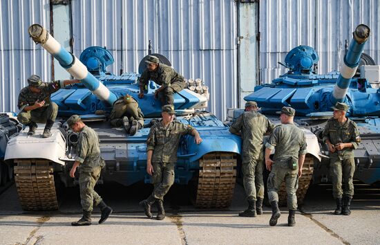 Russia Army Games Draw