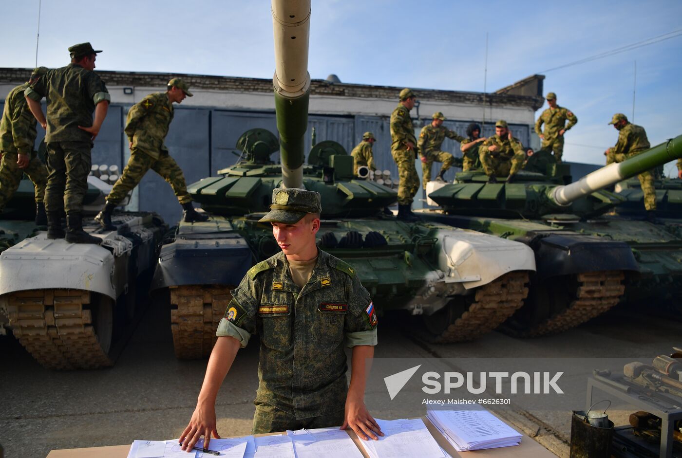 Russia Army Games Draw