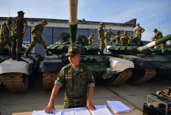 Russia Army Games Draw