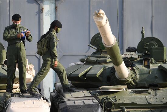 Russia Army Games Draw